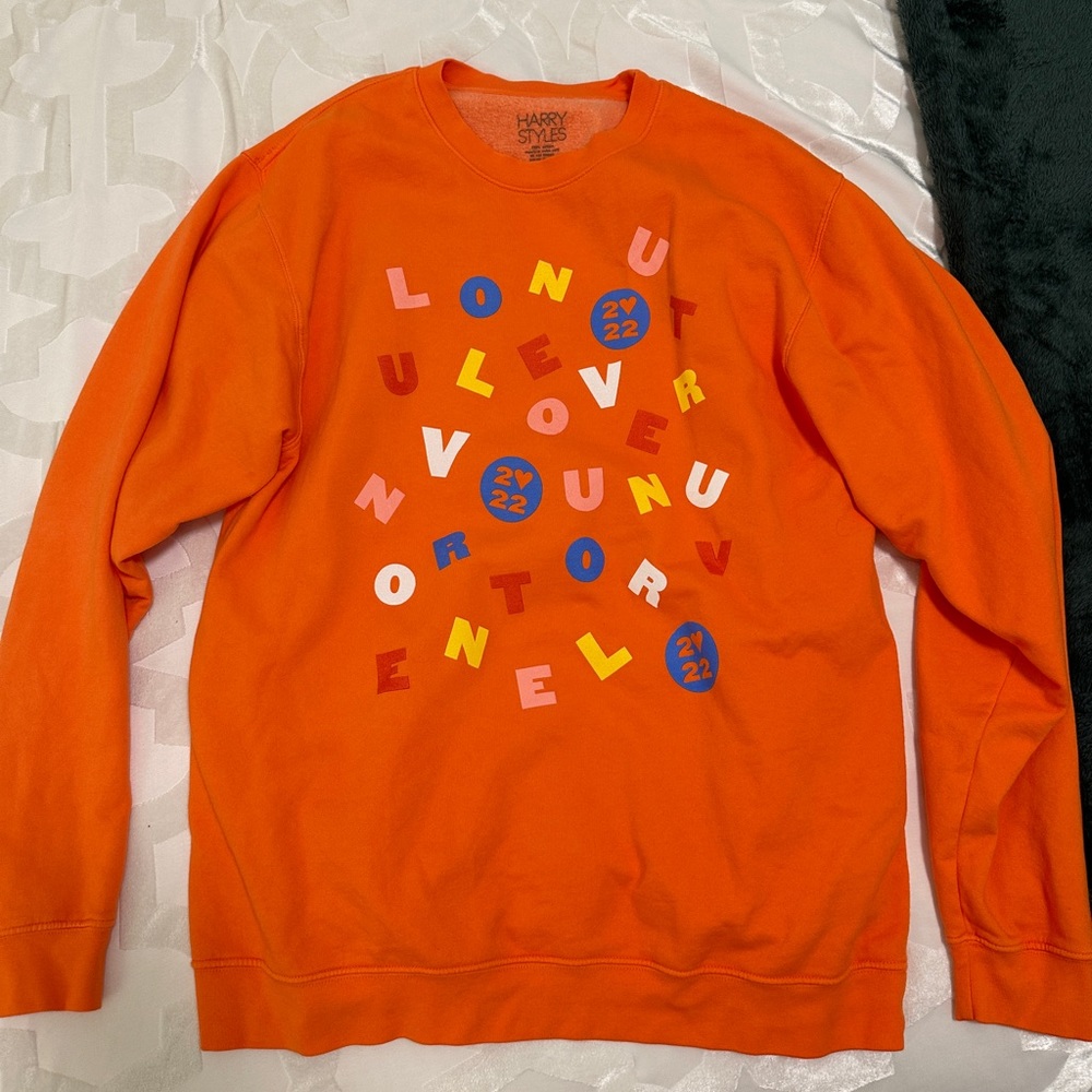 HARRY STYLES 3XL LOVE ON TOUR CREWNECK